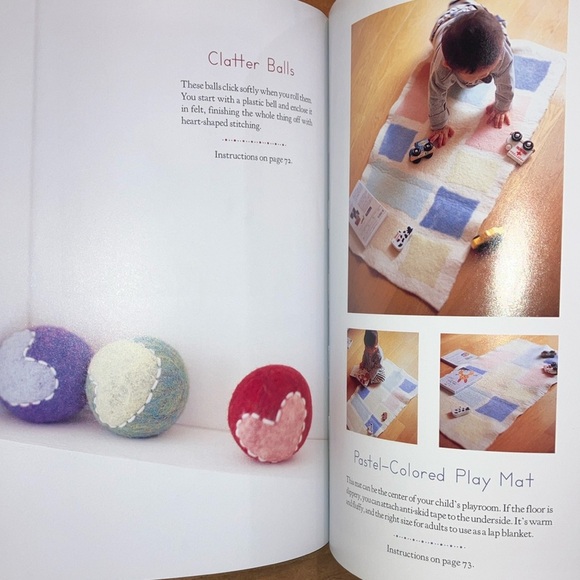 Felting for Baby: 25 warm & wooly projects by Saori Yamazaki book - Picture 13 of 16